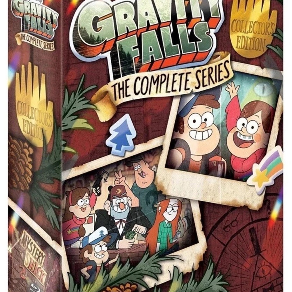 NEW Gravity Falls The Complete Series Collector’s Edition 7-Disc Blu-ray Box
